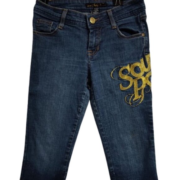 Vintage South Pole Denim Knee Knockers Junior Size 5 - Picture 1 of 11